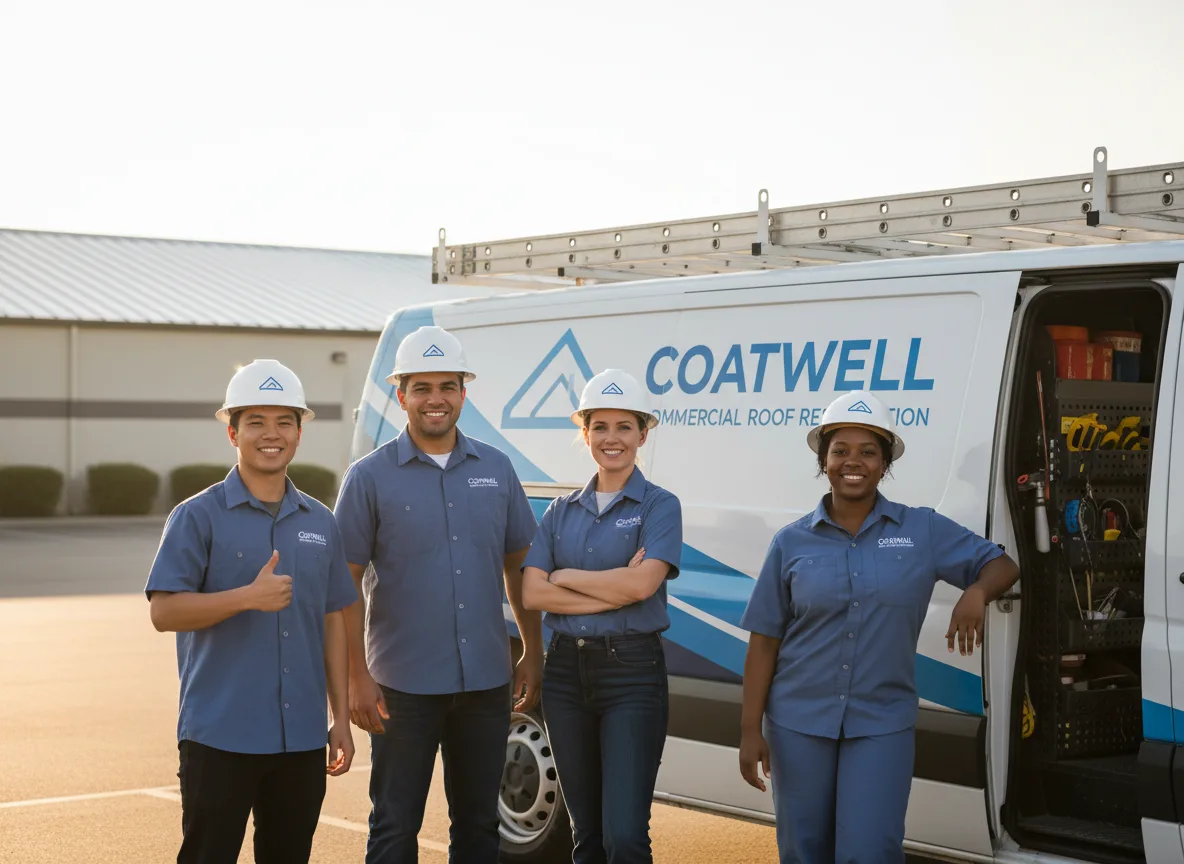 Commercial roof coating company in Cyrus, MN